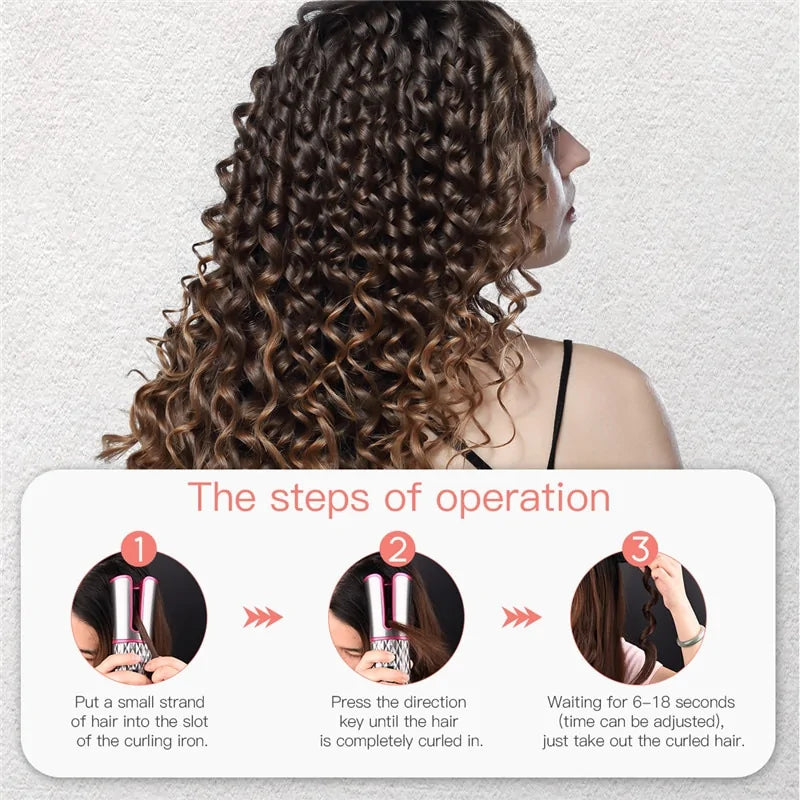 Magic Curl – Draadloze Automatische Krultang