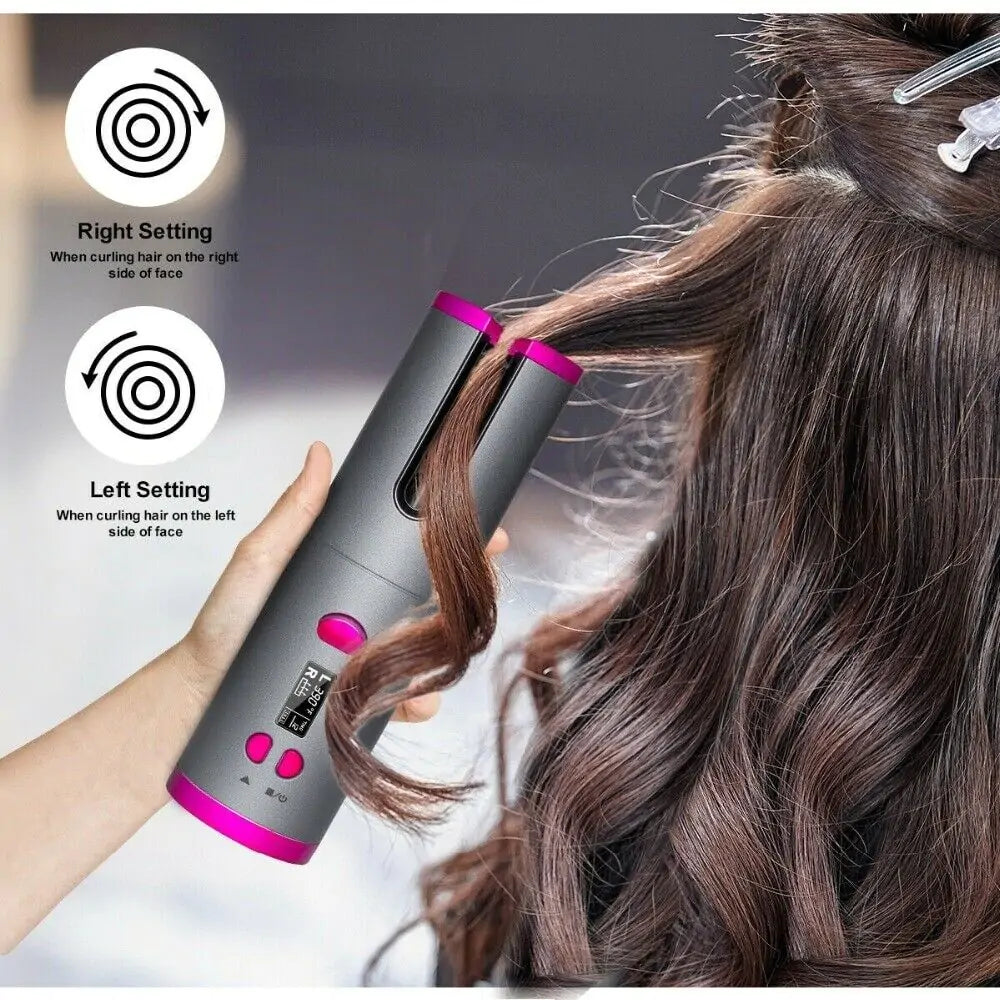 Magic Curl – Draadloze Automatische Krultang